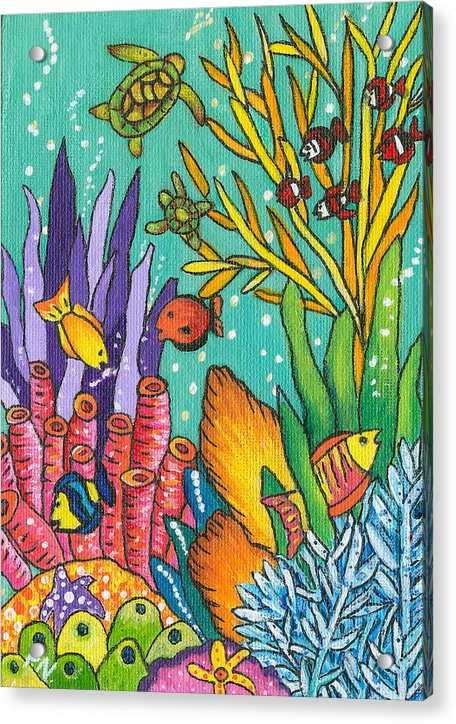 Buccoo Reef Acrylic Print