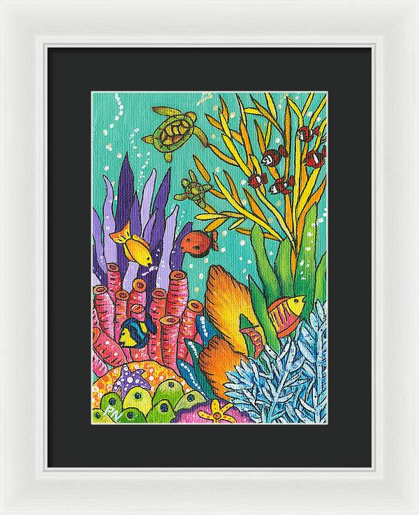 Buccoo Reef Framed Print