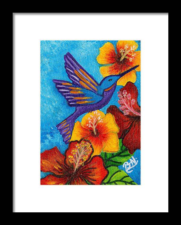 Hummingbird Framed Print