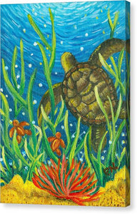 Sea Turtles Canvas Print