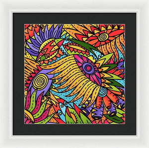 Sunflower Glory Framed Print